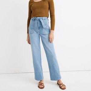 Madewell x Warm High-Rise Wide-Leg Jeans #7659